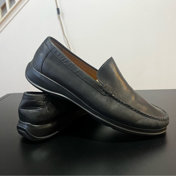 Cole Haan Classic Black Leather Slip-Ons Driving Loafers  Mens 11 - Picture 10 of 16